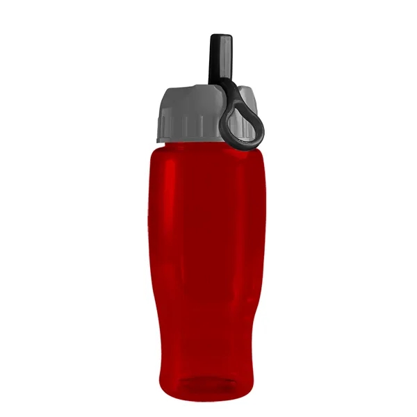 Garyline® Poly+ Recycled Bottle with Ring-Straw Lid - 27 oz.... from ASI 40480 Koozie Group