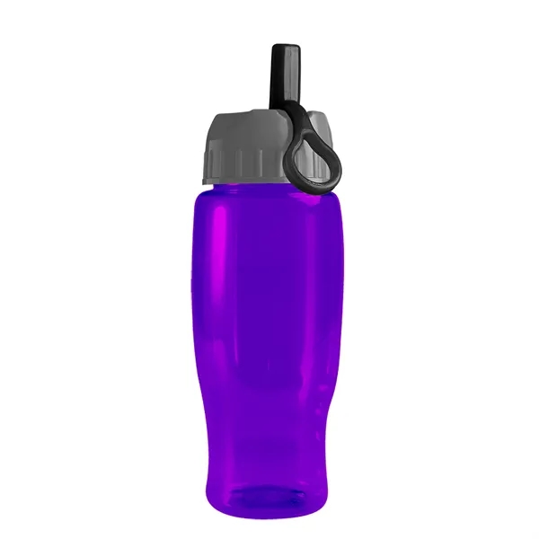 Garyline® Poly+ Recycled Bottle with Ring-Straw Lid - 27 oz.... from ASI 40480 Koozie Group
