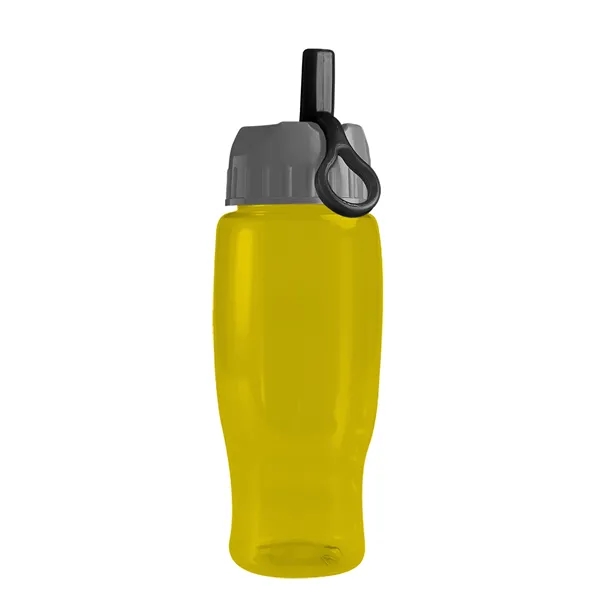 Garyline® Poly+ Recycled Bottle with Ring-Straw Lid - 27 oz.... from ASI 40480 Koozie Group