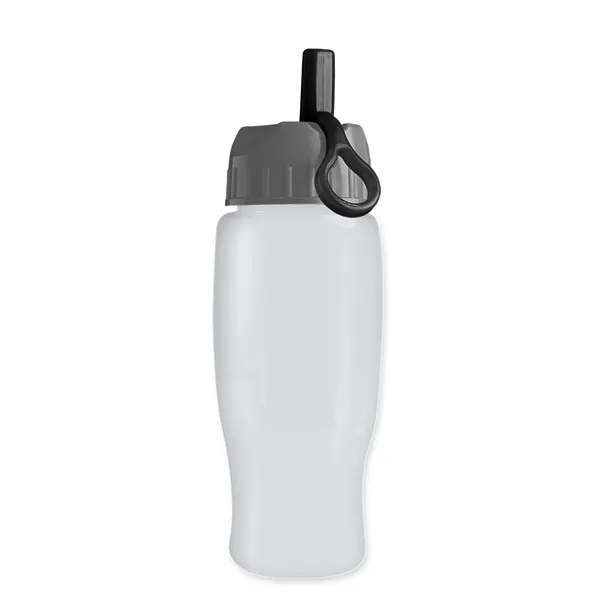 Garyline® Poly+ Recycled Bottle with Ring-Straw Lid - 27 oz.... from ASI 40480 Koozie Group