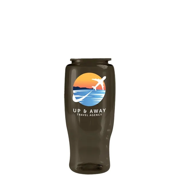 Garyline® Poly+ Recycled Bottle with Ring-Straw Lid - 27 oz.... from ASI 40480 Koozie Group