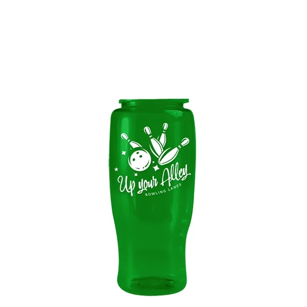 Garyline® Poly+ Recycled Bottle with Ring-Straw Lid - 27 oz.... from ASI 40480 Koozie Group