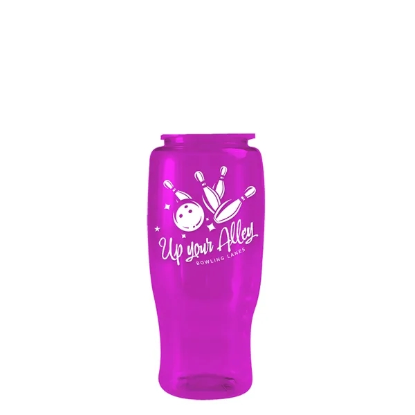 Garyline® Poly+ Recycled Bottle with Ring-Straw Lid - 27 oz.... from ASI 40480 Koozie Group