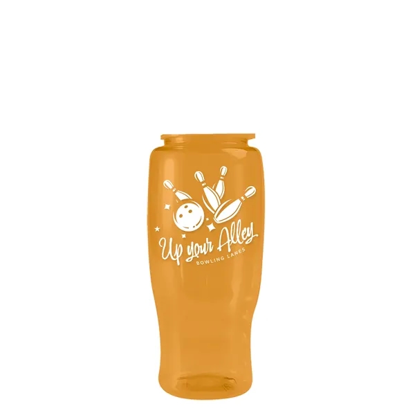 Garyline® Poly+ Recycled Bottle with Ring-Straw Lid - 27 oz.... from ASI 40480 Koozie Group
