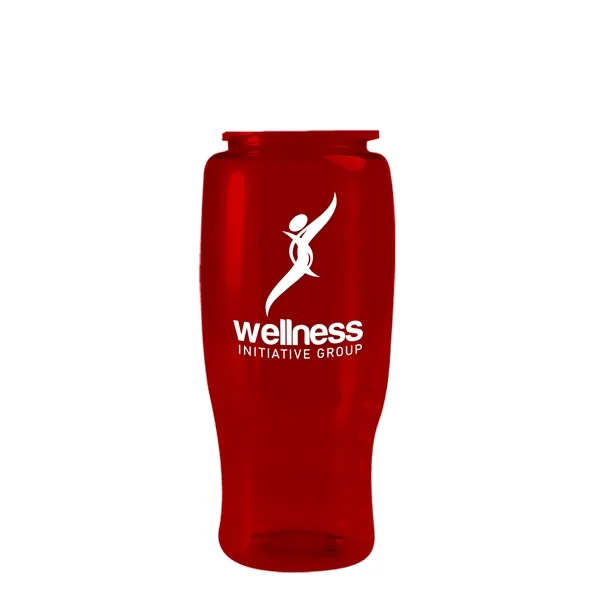 Garyline® Poly+ Recycled Bottle with Pop-Up Lid - 27 oz.... from ASI 40480 Koozie Group
