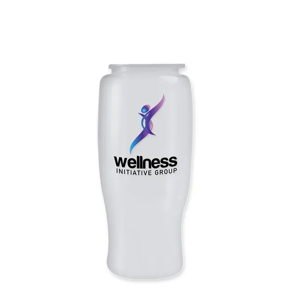 Garyline® Poly+ Recycled Bottle with Pop-Up Lid - 27 oz.... from ASI 40480 Koozie Group