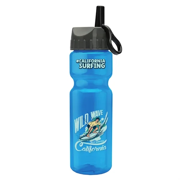 Garyline® Champ Recycled Bottle with Ring-Straw Lid - 28 oz.... from ASI 40480 Koozie Group