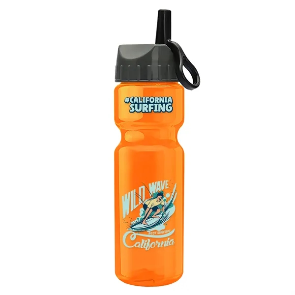 Garyline® Champ Recycled Bottle with Ring-Straw Lid - 28 oz.... from ASI 40480 Koozie Group