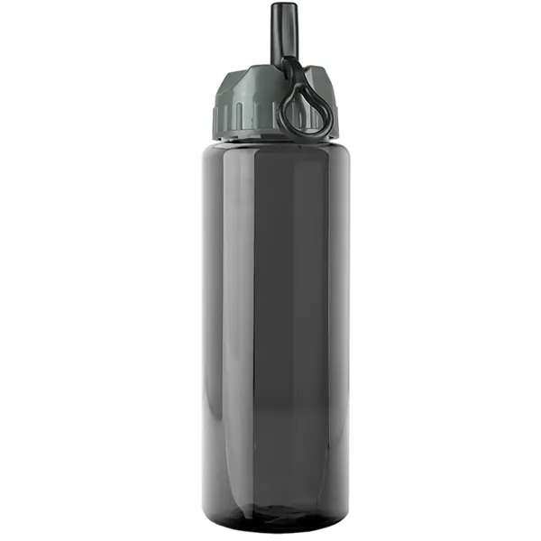 Garyline® Slim Fit RPET Bottle with Ring-Straw Lid - 32 oz.... from ASI 40480 Koozie Group