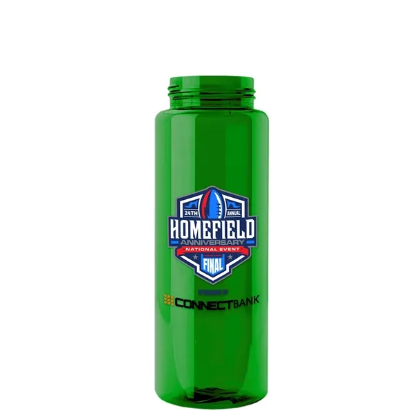 Garyline® Slim Fit RPET Bottle with Ring-Straw Lid - 32 oz.... from ASI 40480 Koozie Group