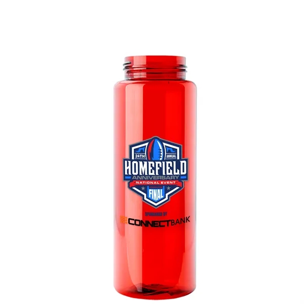 Garyline® Slim Fit RPET Bottle with Ring-Straw Lid - 32 oz.... from ASI 40480 Koozie Group