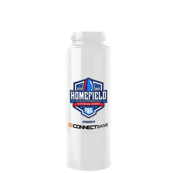 Garyline® Slim Fit RPET Bottle with Ring-Straw Lid - 32 oz.... from ASI 40480 Koozie Group
