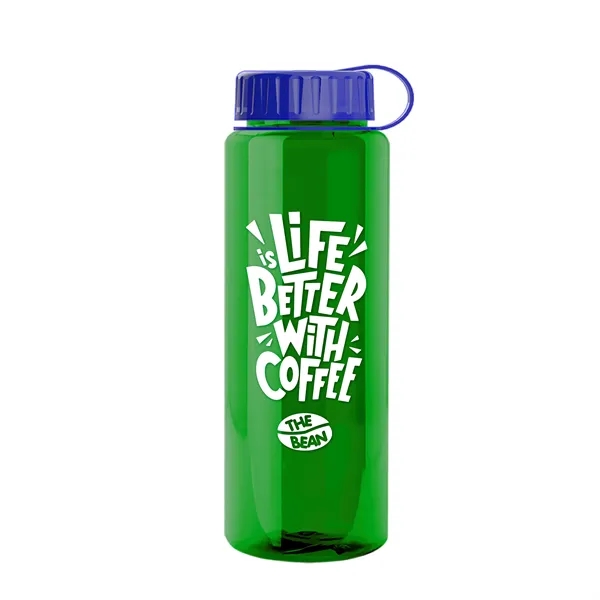 Garyline® Slim Fit RPET Bottle with Tethered Lid - 32 oz.... from ASI 40480 Koozie Group