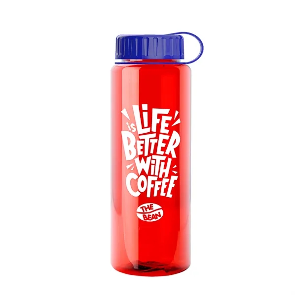 Garyline® Slim Fit RPET Bottle with Tethered Lid - 32 oz.... from ASI 40480 Koozie Group