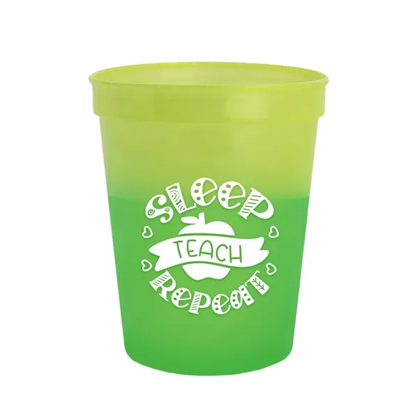 16 oz. color changing stadium cup.... from ASI 40480 Koozie Group