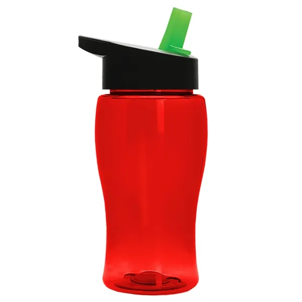 18 oz. Poly-Pure Junior with Flip straw lid.... from ASI 40480 Koozie Group