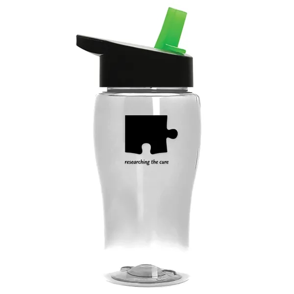 18 oz. Poly-Pure Junior with Flip straw lid.... from ASI 40480 Koozie Group