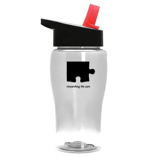 18 oz. Poly-Pure Junior with Flip straw lid.... from ASI 40480 Koozie Group