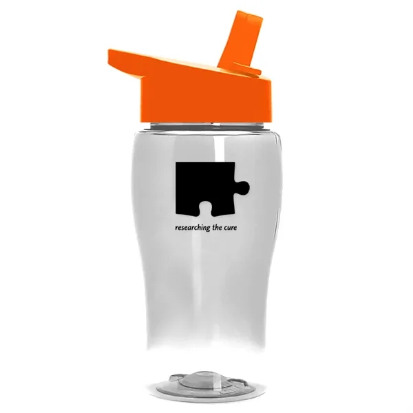 18 oz. Poly-Pure Junior with Flip straw lid.... from ASI 40480 Koozie Group