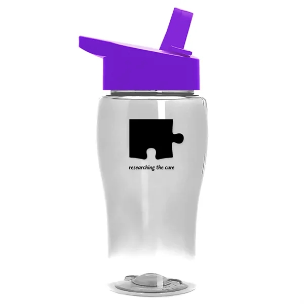 18 oz. Poly-Pure Junior with Flip straw lid.... from ASI 40480 Koozie Group