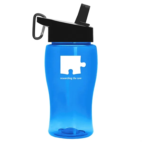 18 oz. Poly-Pure Junior with Flip straw lid.... from ASI 40480 Koozie Group