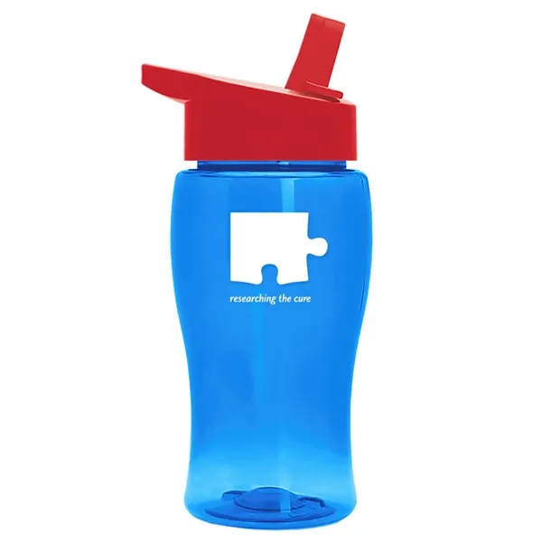 18 oz. Poly-Pure Junior with Flip straw lid.... from ASI 40480 Koozie Group