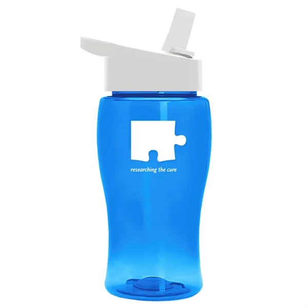 18 oz. Poly-Pure Junior with Flip straw lid.... from ASI 40480 Koozie Group