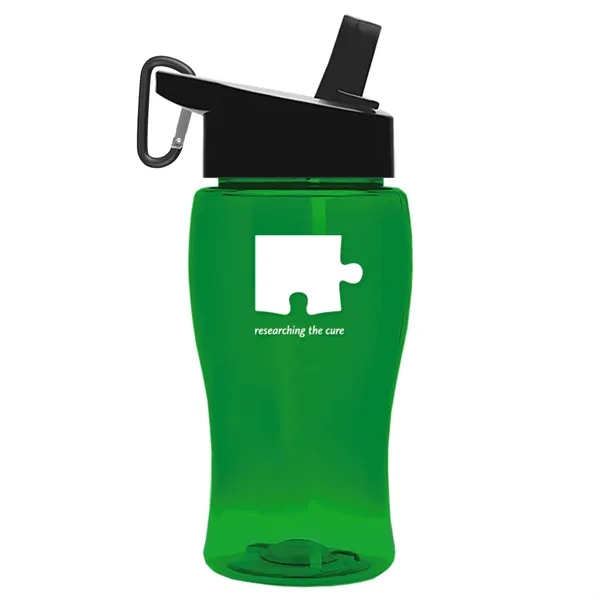 18 oz. Poly-Pure Junior with Flip straw lid.... from ASI 40480 Koozie Group