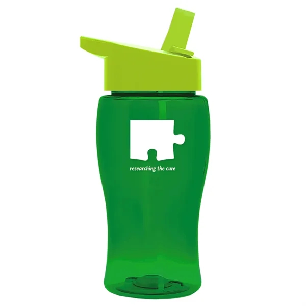 18 oz. Poly-Pure Junior with Flip straw lid.... from ASI 40480 Koozie Group