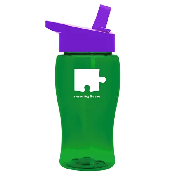 18 oz. Poly-Pure Junior with Flip straw lid.... from ASI 40480 Koozie Group