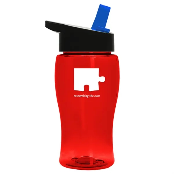 18 oz. Poly-Pure Junior with Flip straw lid.... from ASI 40480 Koozie Group