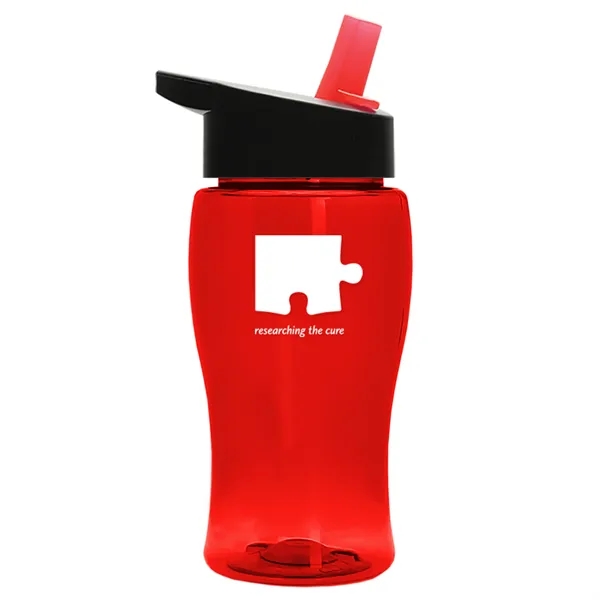 18 oz. Poly-Pure Junior with Flip straw lid.... from ASI 40480 Koozie Group
