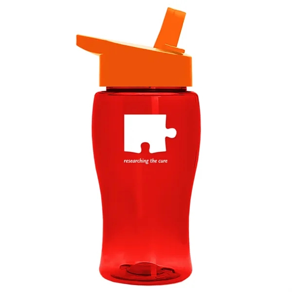 18 oz. Poly-Pure Junior with Flip straw lid.... from ASI 40480 Koozie Group