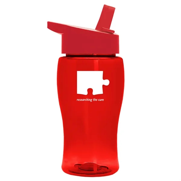 18 oz. Poly-Pure Junior with Flip straw lid.... from ASI 40480 Koozie Group