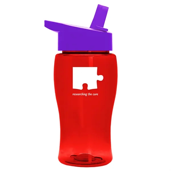 18 oz. Poly-Pure Junior with Flip straw lid.... from ASI 40480 Koozie Group