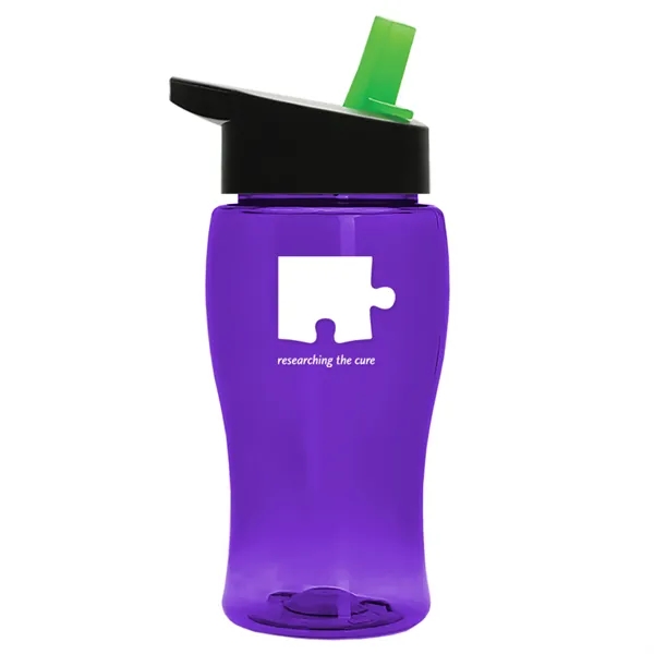 18 oz. Poly-Pure Junior with Flip straw lid.... from ASI 40480 Koozie Group