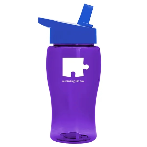 18 oz. Poly-Pure Junior with Flip straw lid.... from ASI 40480 Koozie Group