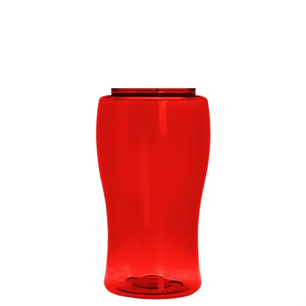 18 oz. Poly-Pure Junior with Flip straw lid.... from ASI 40480 Koozie Group