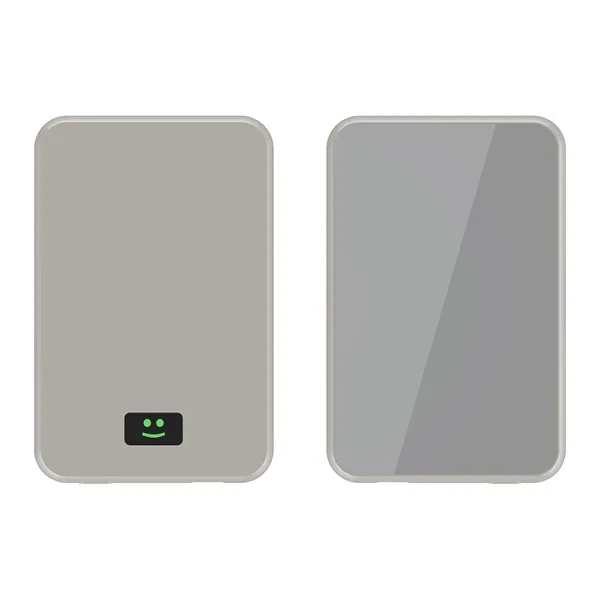 MagSafe-compatible 5,000 mAh wireless power bank with mirror.... from ASI 62124 iClick, Inc.