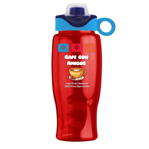 Garyline® Poly+ Bottle with Two-Tone Drink-Thru Lid with ...... from ASI 40480 Koozie Group