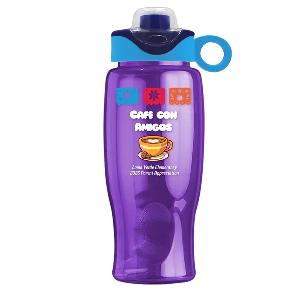 Garyline® Poly+ Bottle with Two-Tone Drink-Thru Lid with ...... from ASI 40480 Koozie Group