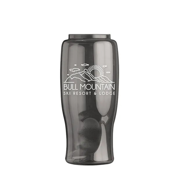 Garyline® Poly+ Bottle with Two-Tone Drink-Thru Lid with ...... from ASI 40480 Koozie Group