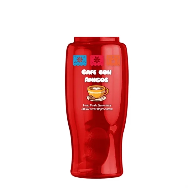 Garyline® Poly+ Bottle with Two-Tone Drink-Thru Lid with ...... from ASI 40480 Koozie Group