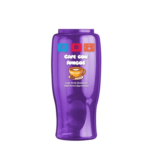 Garyline® Poly+ Bottle with Two-Tone Drink-Thru Lid with ...... from ASI 40480 Koozie Group