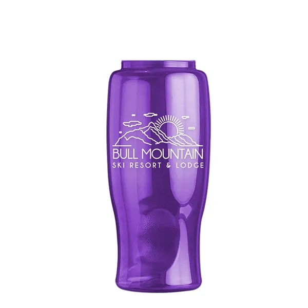 Garyline® Poly+ Bottle with Two-Tone Drink-Thru Lid with ...... from ASI 40480 Koozie Group