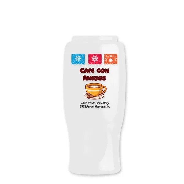 Garyline® Poly+ Bottle with Two-Tone Drink-Thru Lid with ...... from ASI 40480 Koozie Group