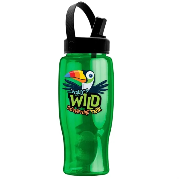 Garyline® Poly+ Bottle with Flip-Straw, Swivel-Handle Lid...... from ASI 40480 Koozie Group