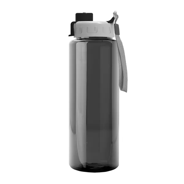 32 oz Transparent Sports Bottles with Quick Snap Drink-thru Lid... from ASI 40480 Koozie Group