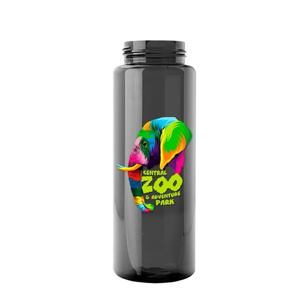 32 oz Transparent Sports Bottles with Quick Snap Drink-thru Lid... from ASI 40480 Koozie Group