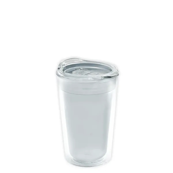 Garyline® Transparent Tumbler with Straw Lid and Full-Col...... from ASI 40480 Koozie Group